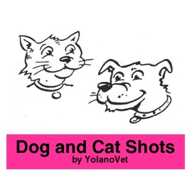 Dog and Cat Shots by YolanoVet's Logo